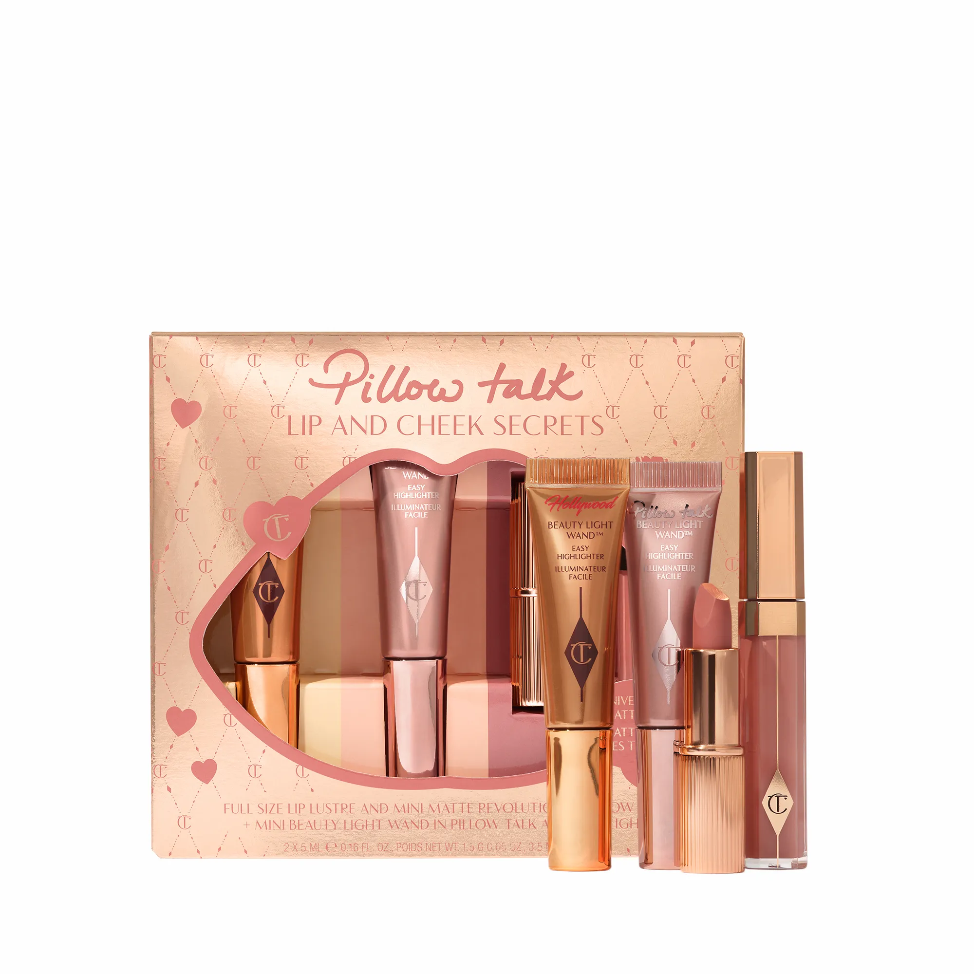 PILLOW TALK LIP & CHEEK SECRETS 1 PILLOW TALK DREAMY EYE DUO
